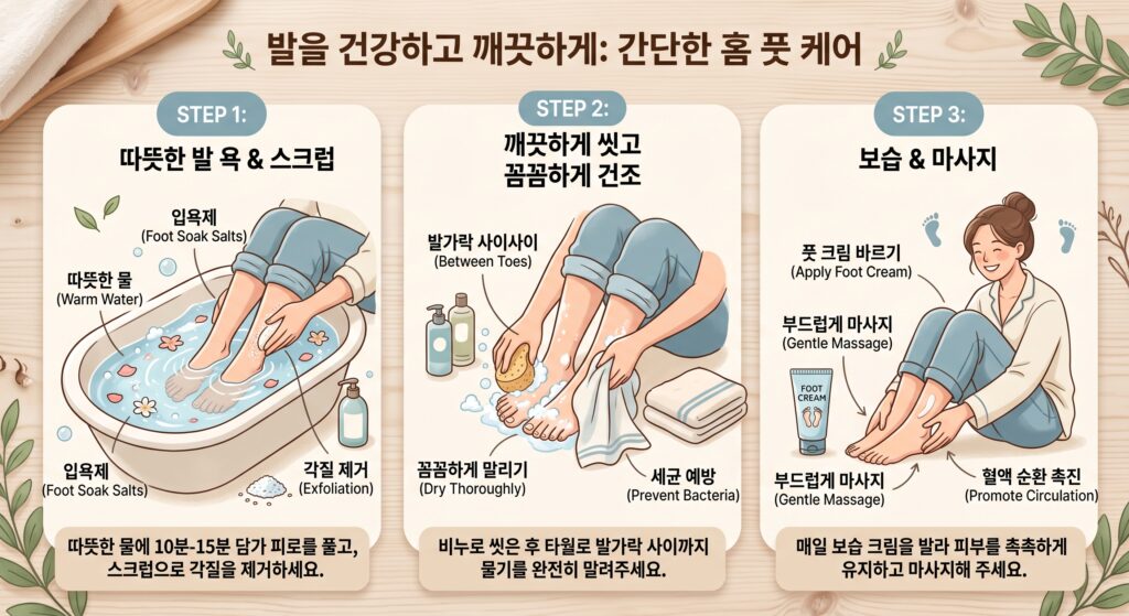 feet care procedure